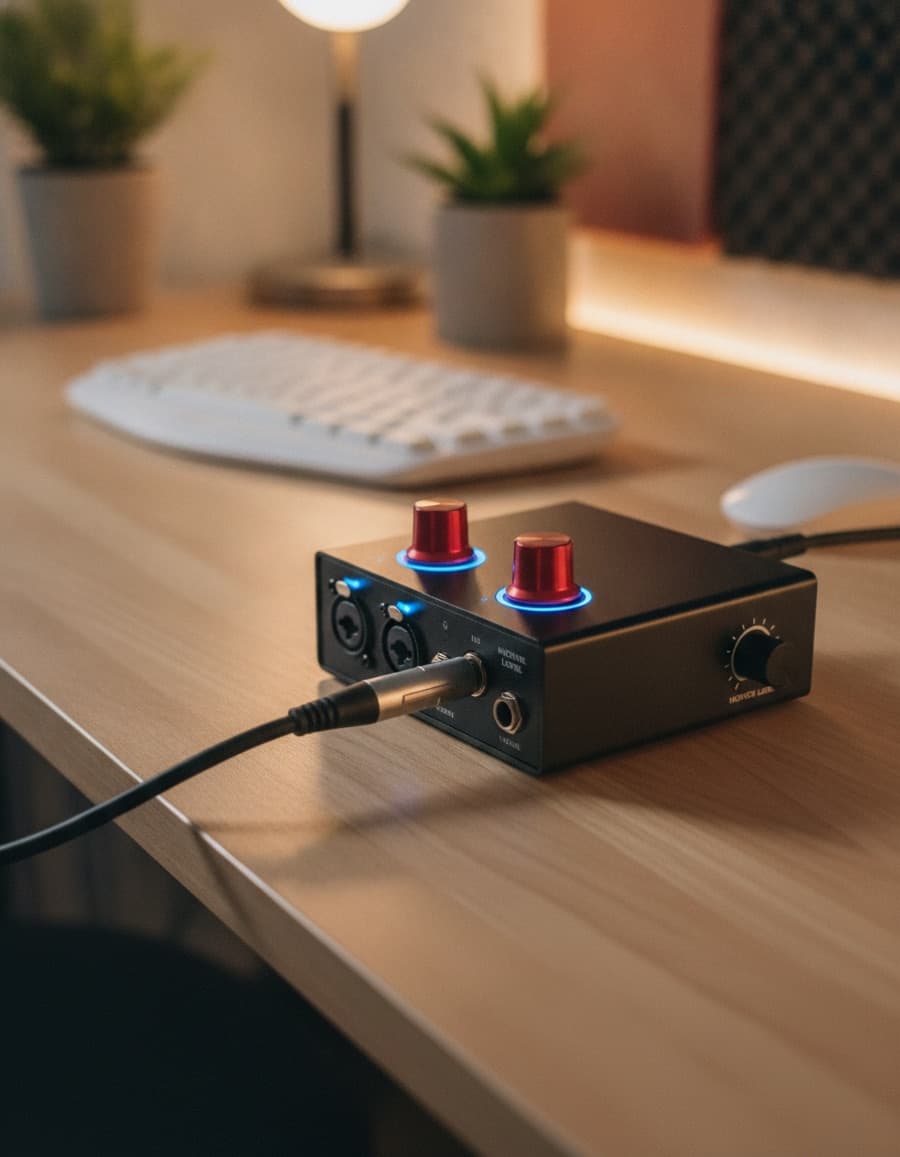 2-in audio interface — creator pack