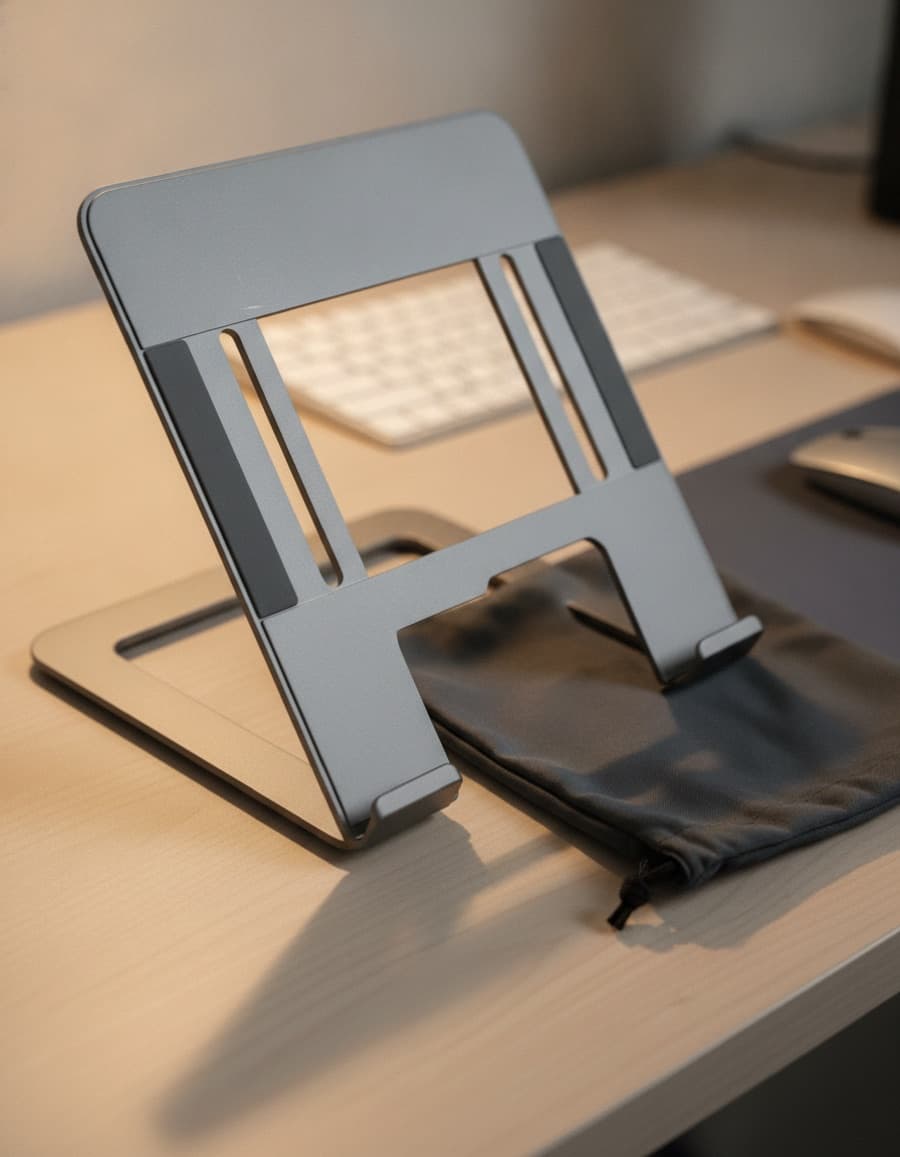 Foldable laptop stand — pre-owned