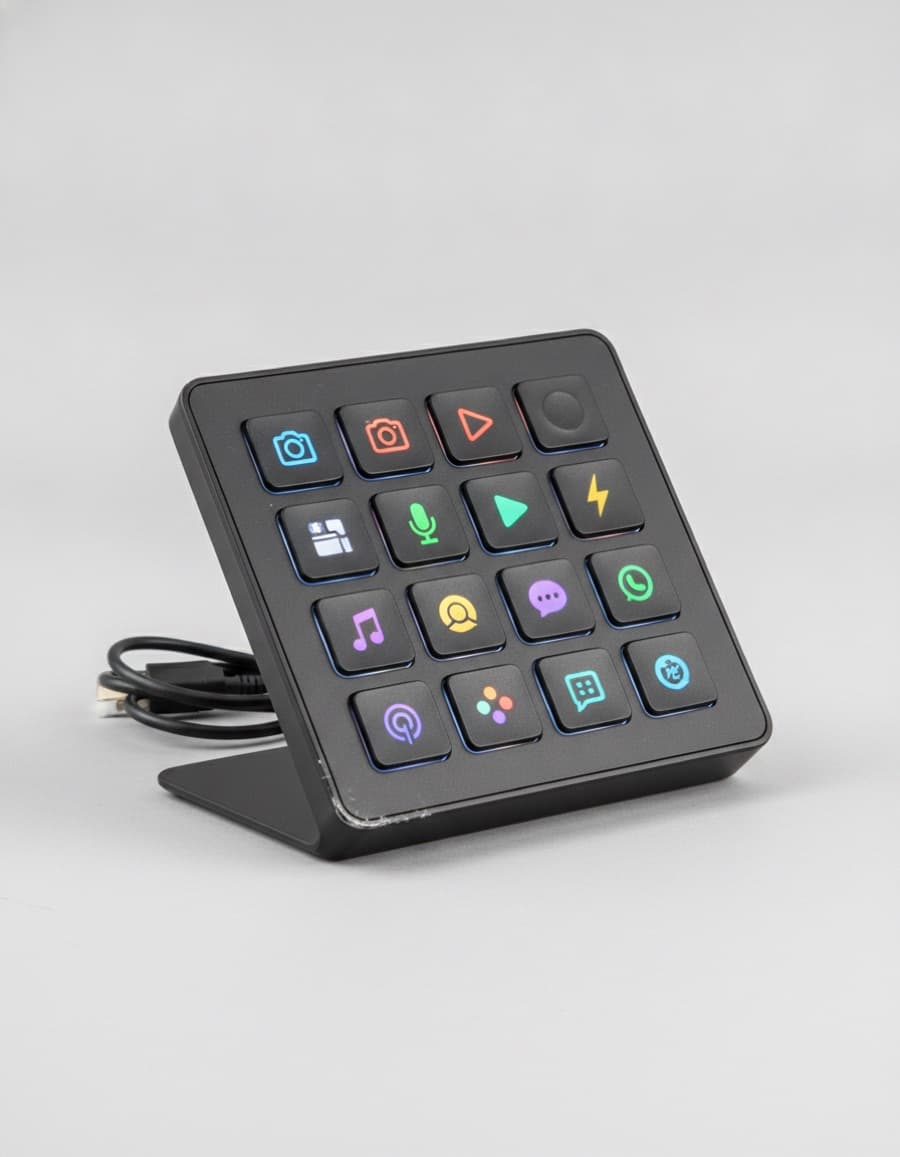 15-key LCD macro pad — pre-owned