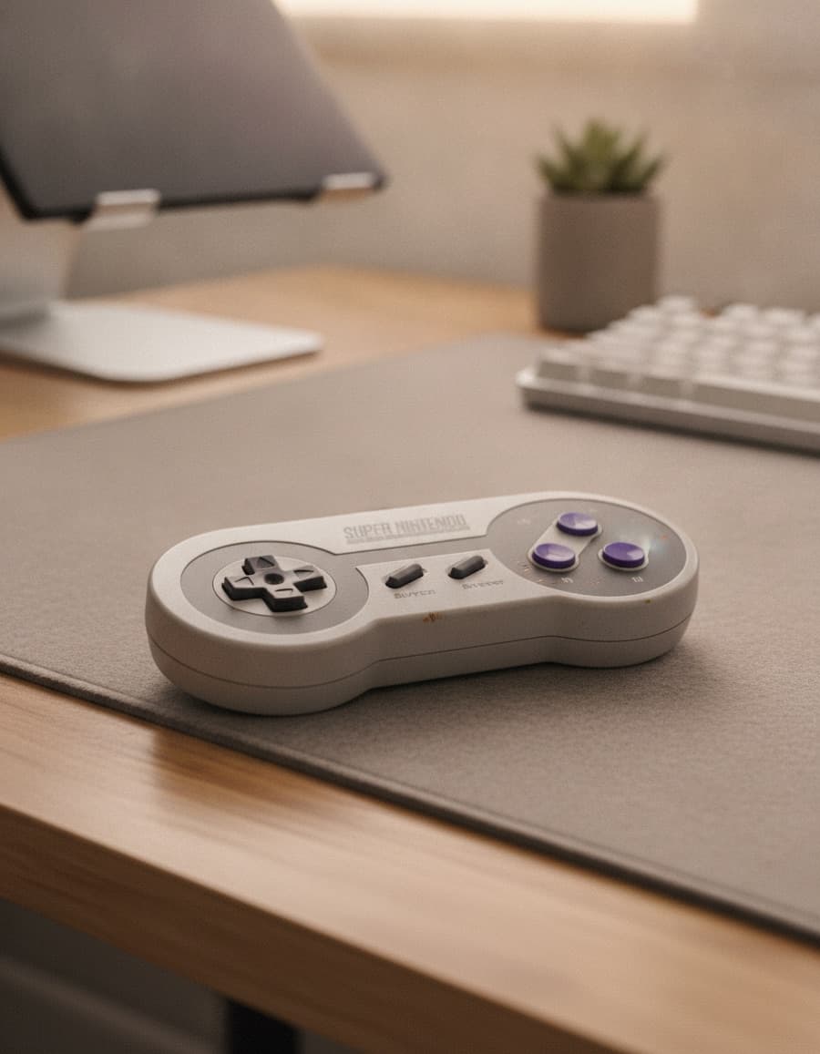 Original 16-bit era controller — cleaned & tested