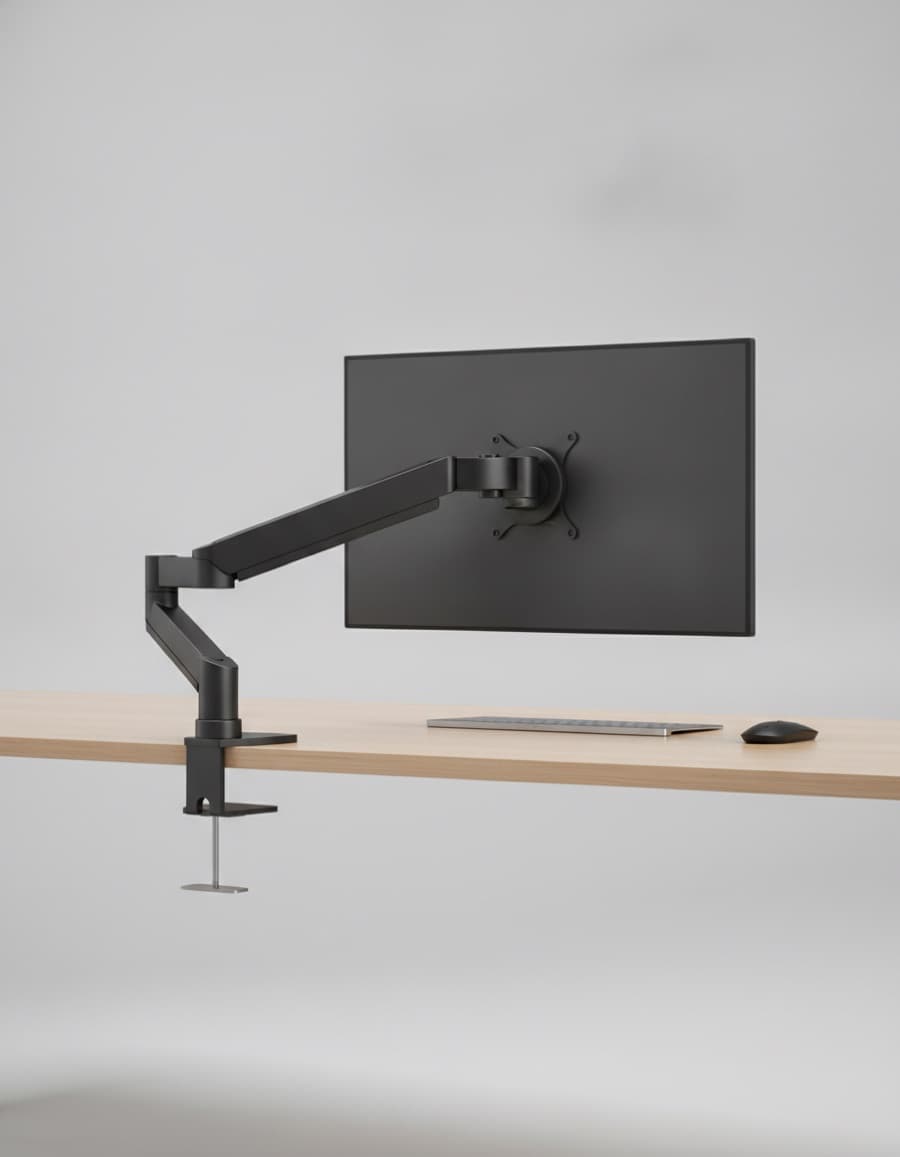 Single monitor arm — up to 32 inches