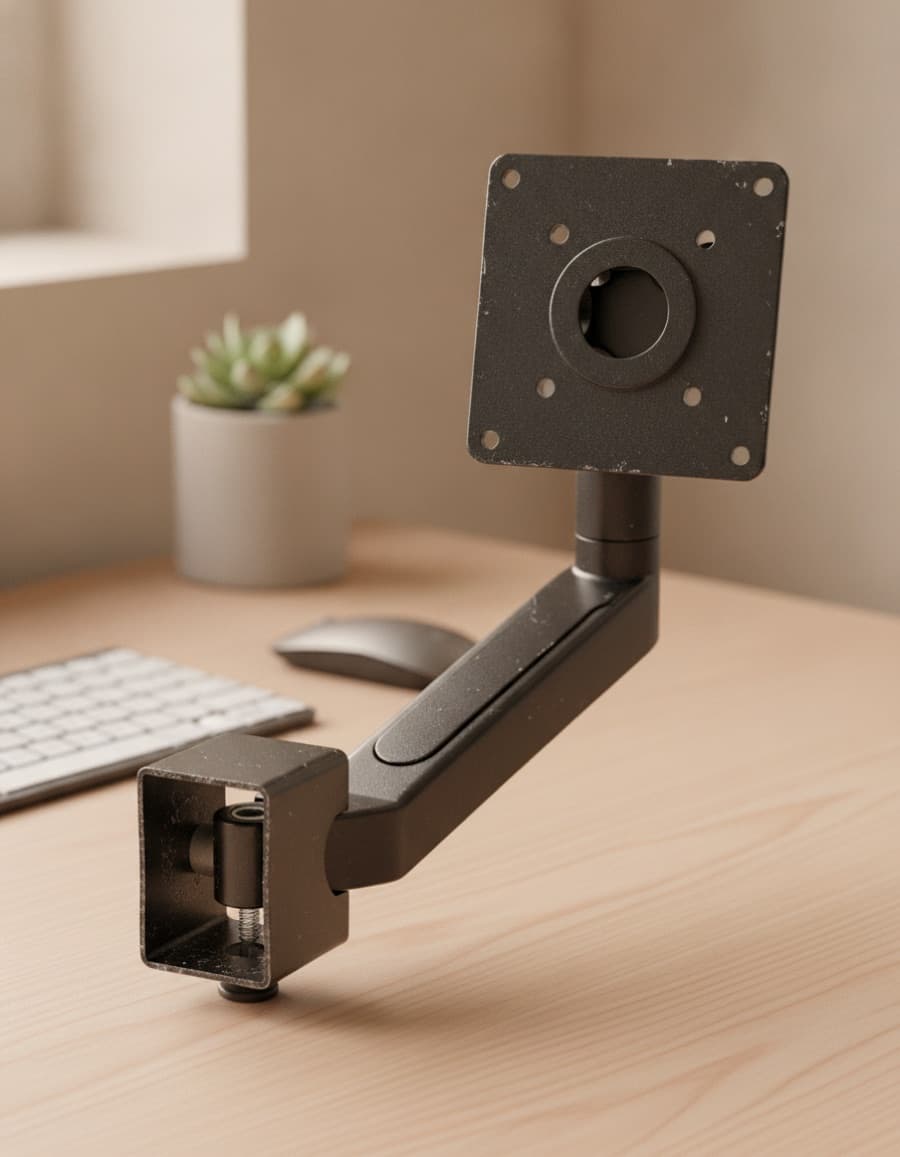 Single monitor arm — pre-owned