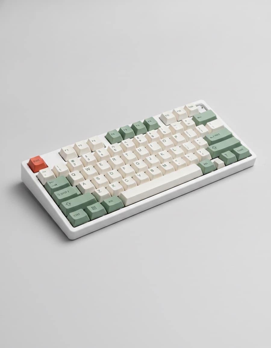 TKL wireless keyboard — lubed linear switches