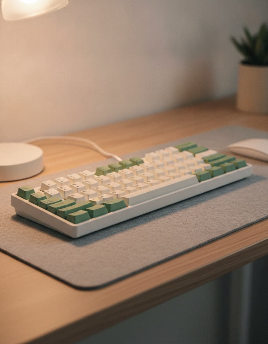 TKL wireless keyboard — lubed linear switches