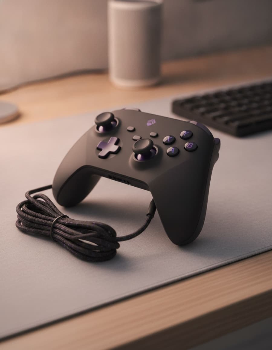 Tournament wired controller — hall-effect sticks