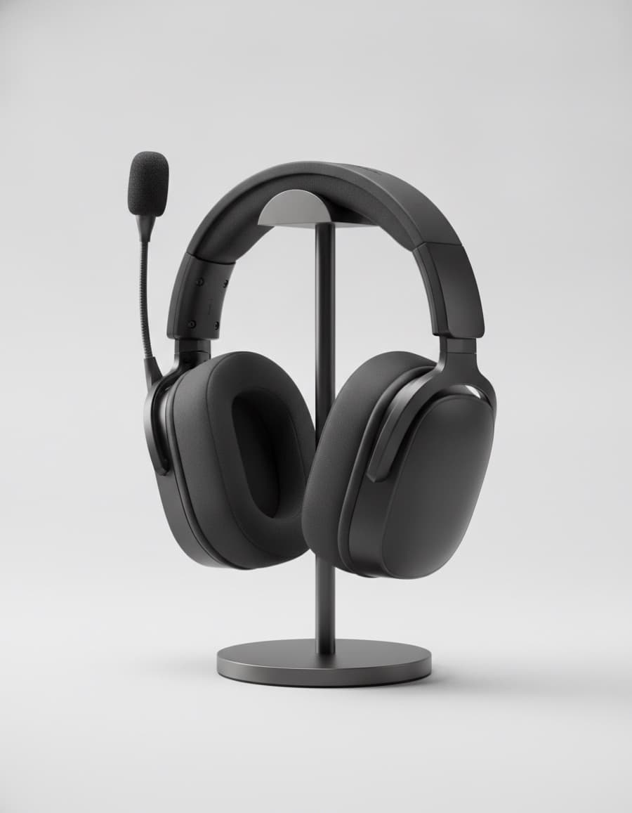 Wireless gaming headset — 50 h battery