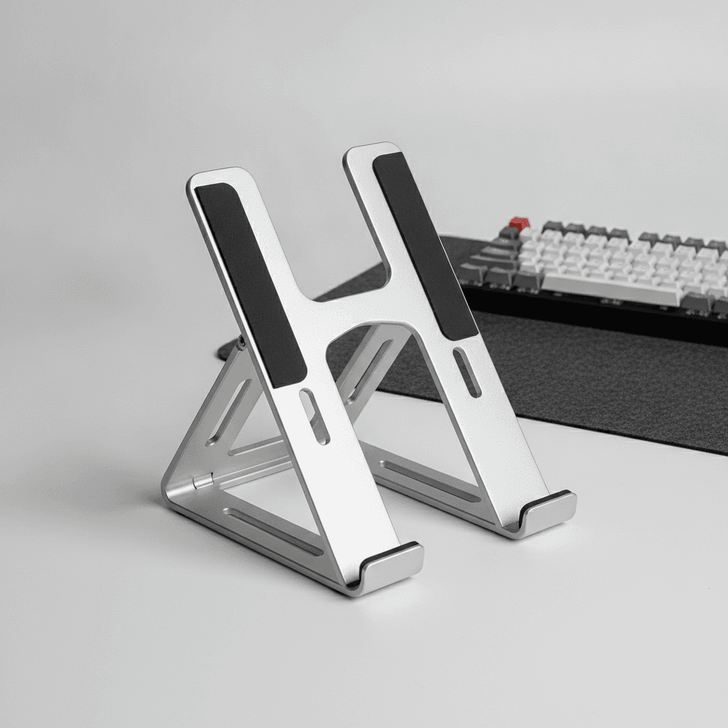 Support Ordinateur Portable Pliable Aluminium