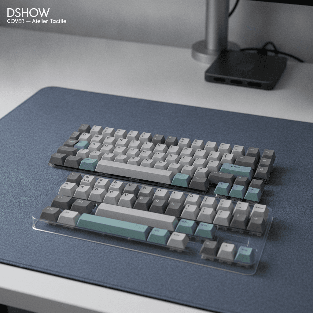 Set de Keycaps PBT Dye-Sub Profil Cherry Minimaliste