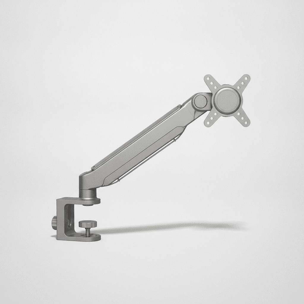 Bras de Moniteur Articulé en Aluminium Anodisé